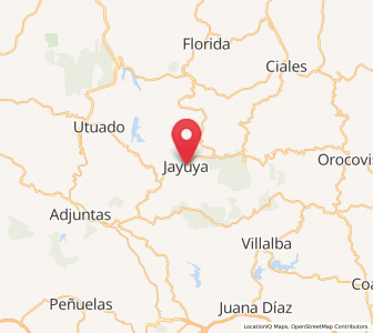 Map of Jayuya