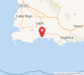 Map of La Parguera, Lajas