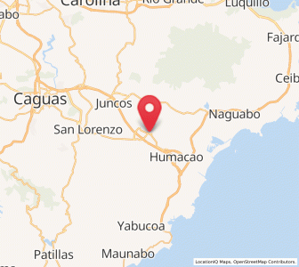 Map of Las Piedras