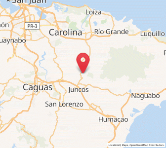 Map of Lomas, Canóvanas