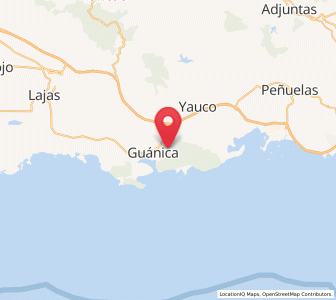 Map of Maria Antonia, Guánica