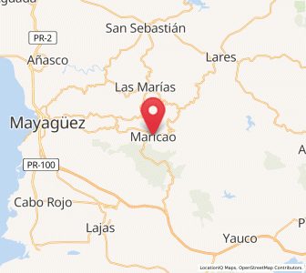 Map of Maricao