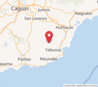 Map of Martorell, Yabucoa