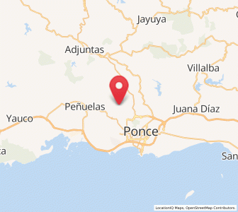 Map of Marueño, Ponce