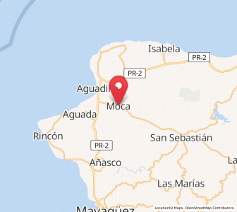 Map of Moca