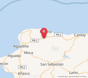 Map of Mora, Isabela