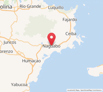 Map of Naguabo