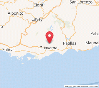 Map of Olimpo, Guayama