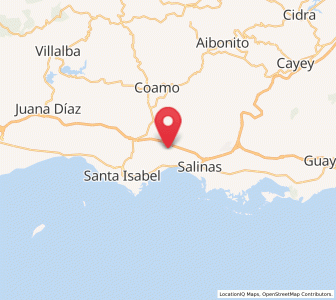 Map of Parcelas Peñuelas, Santa Isabel