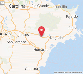 Map of Peña Pobre, Naguabo