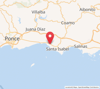 Map of Playita Cortada, Santa Isabel