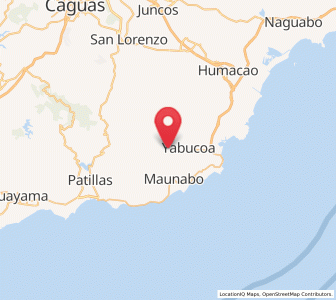 Map of Playita, Yabucoa