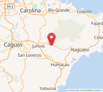 Map of Pueblito del Rio, Las Piedras