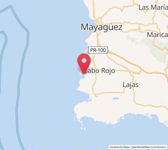 Map of Puerto Real, Cabo Rojo