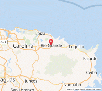 Map of Río Grande