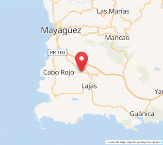 Map of Sabana Eneas, San Germán