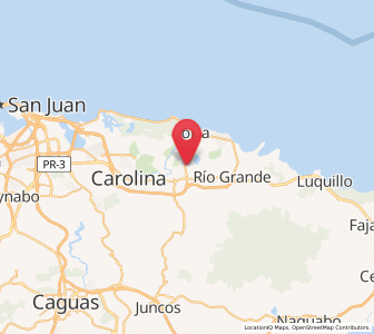 Map of San Isidro, Canóvanas