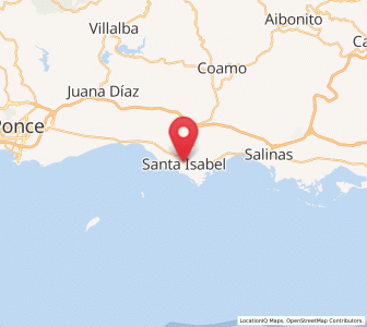 Map of Santa Isabel
