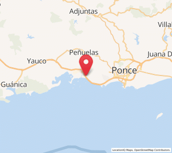 Map of Tallaboa, Peñuelas