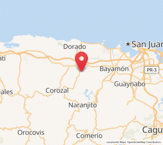Map of Toa Alta