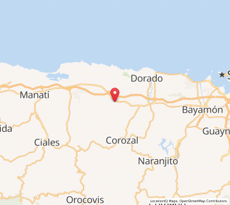 Map of Vega Alta