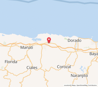 Map of Vega Baja