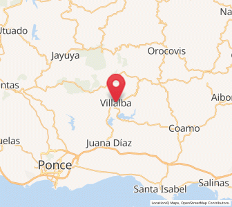 Map of Villalba