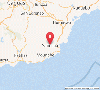 Map of Yabucoa