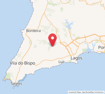 Map of Barão de São João, Faro