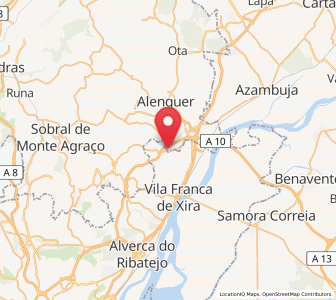 Map of Cadafais, Lisbon