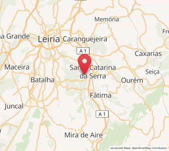 Map of Chainça, Leiria