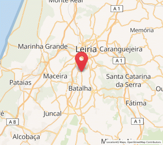Map of Golpilheira, Leiria