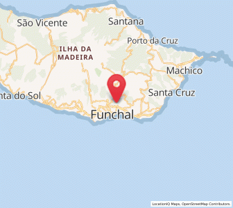 Map of Nossa Senhora do Monte, Madeira