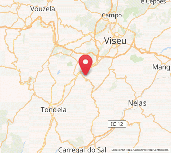 Map of Parada de Gonta, Viseu