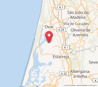 Map of Pardilhó, Aveiro