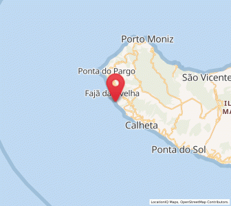 Map of Paul do Mar, Madeira
