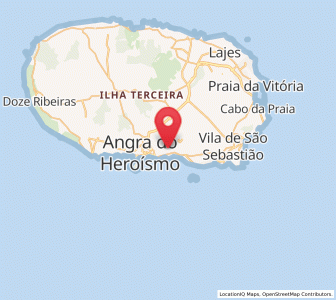 Map of Ribeirinha, Azores