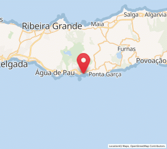 Map of Vila Franca do Campo, Azores