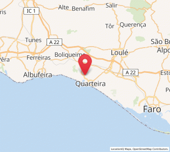 Map of Vilamoura, Faro