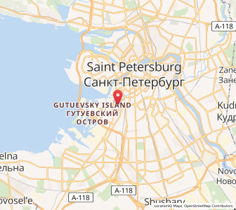 Map of Admiralteisky, St.-Petersburg