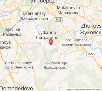 Map of Andreyevskoye, Moscow Oblast