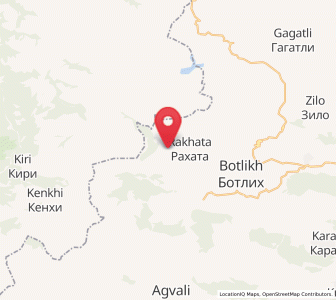 Map of Ansalta, Dagestan