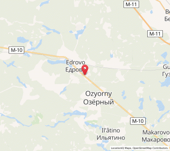 Map of Bologoye-4, Tver Oblast