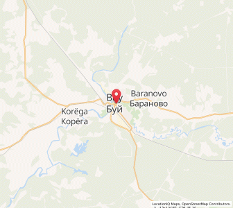 Map of Buy, Kostroma Oblast