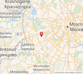 Map of Davydkovo, Moscow