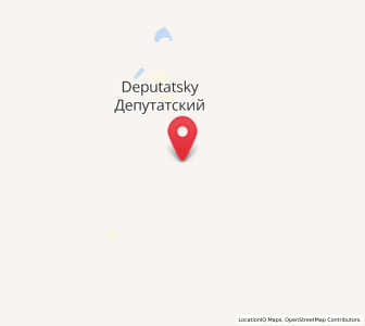 Map of Deputatsky, Sakha