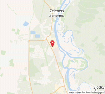 Map of Ezhva, Komi