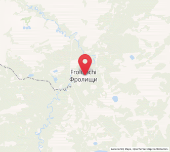 Map of Frolishchi, Nizhny Novgorod Oblast