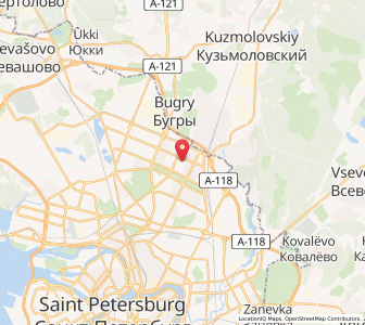 Map of Grazhdanka, St.-Petersburg