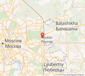 Map of Ivanovskoye, Moscow